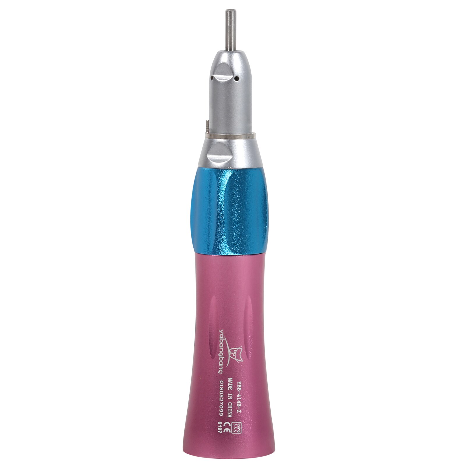 Kit De Pieza De Mano Dental Neumática NSK - Alta Y Baja Velocidad, 4 Agujeros, Color Rosa, Incluye Angulo Contra Y Recto
