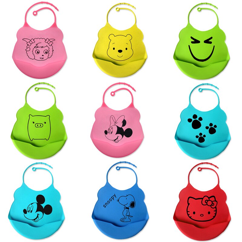 Babador para bebê à prova d'água, novo design, bebê, alimentação do bebê, toalha para saliva, recém-nascidos, desenho animado, avental à prova d' água, suprimentos para bebê