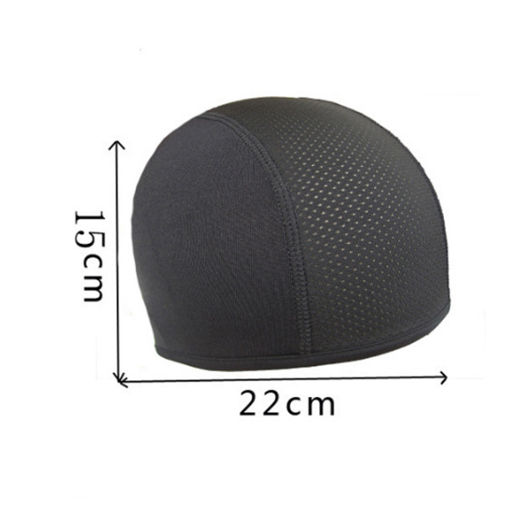 Motorcycle Helmet Moisture Wicking Cooling Hat Helmet Inner Cap Beanie Cap Dome Cap Moisture Wicking Motorcycle Accessories