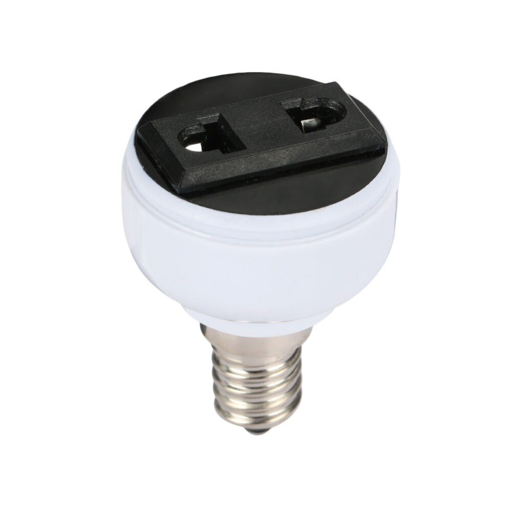 E14 Lamp Socket Licht Houder US/EU Plug Wit Converter Schroef Bulb lamp Base Connector Verlichting Armatuur Accessoires