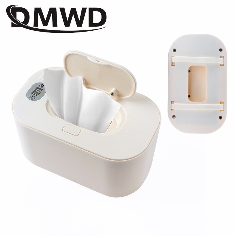 USB Baby Wipes Heater Wet Towel Dispenser Case Thermostat Warm Tissue Paper Case Napkin Electric Heating Insulation Box Holder