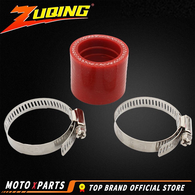 35mm Motorcycle Carburetor Rubber Adapter Inlet Intake Pipe For KEIHIN MIKUNI OKO KOSO PWK Carburetor Accessory