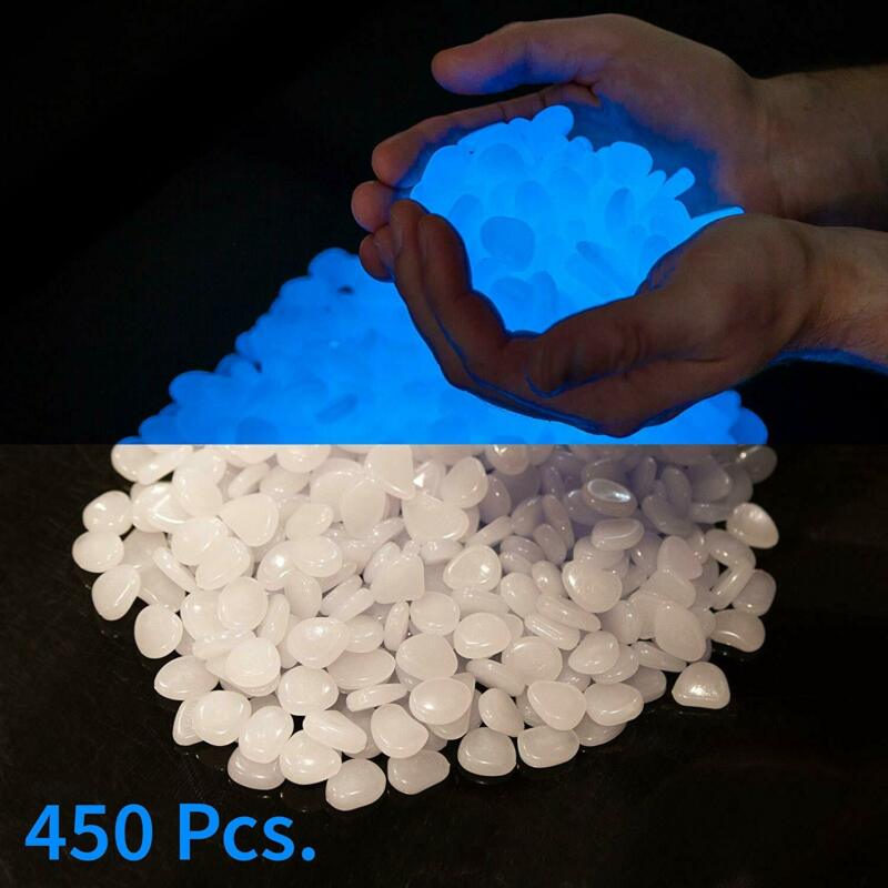 50/100Pcs Lichtgevende Kunstmatige Steentjes Glow In Dark Stone Huis Tuin Decoratie Fluorescent Kunstmatige Steen Voor Aquarium Fish