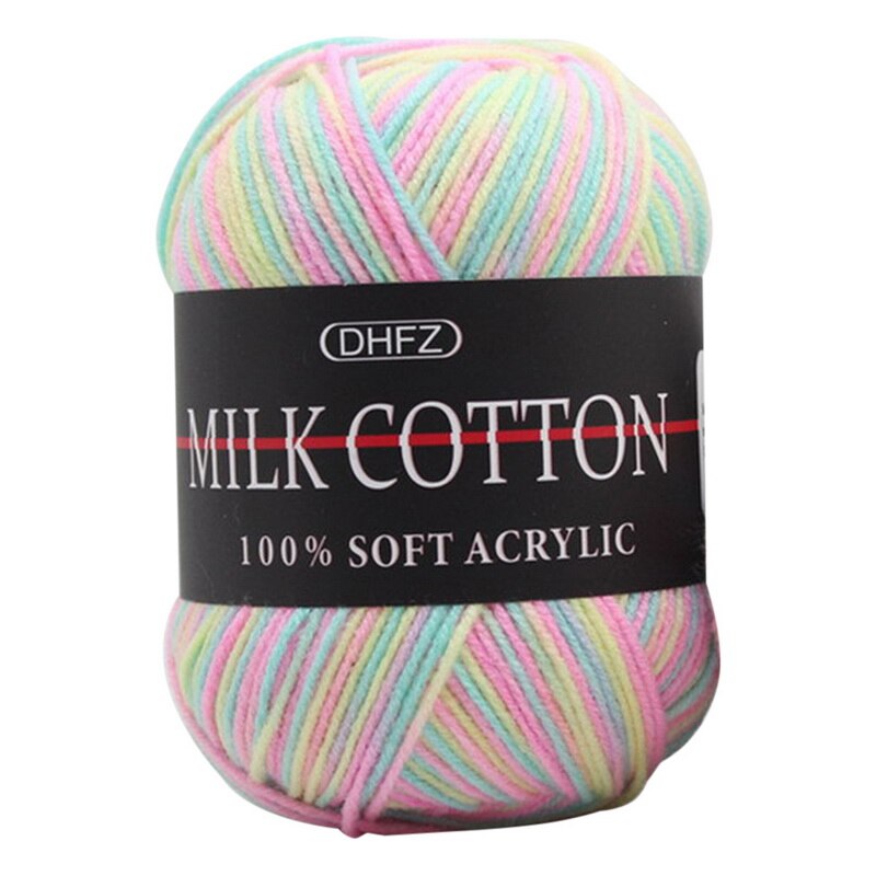 Baby Milk Cotton Yarn Crochet Yarn For Knitting Wool Yarn Warm Chunky Yarn For Children Hand Knitted Yarn Knit Blanket Sweater: G189364A
