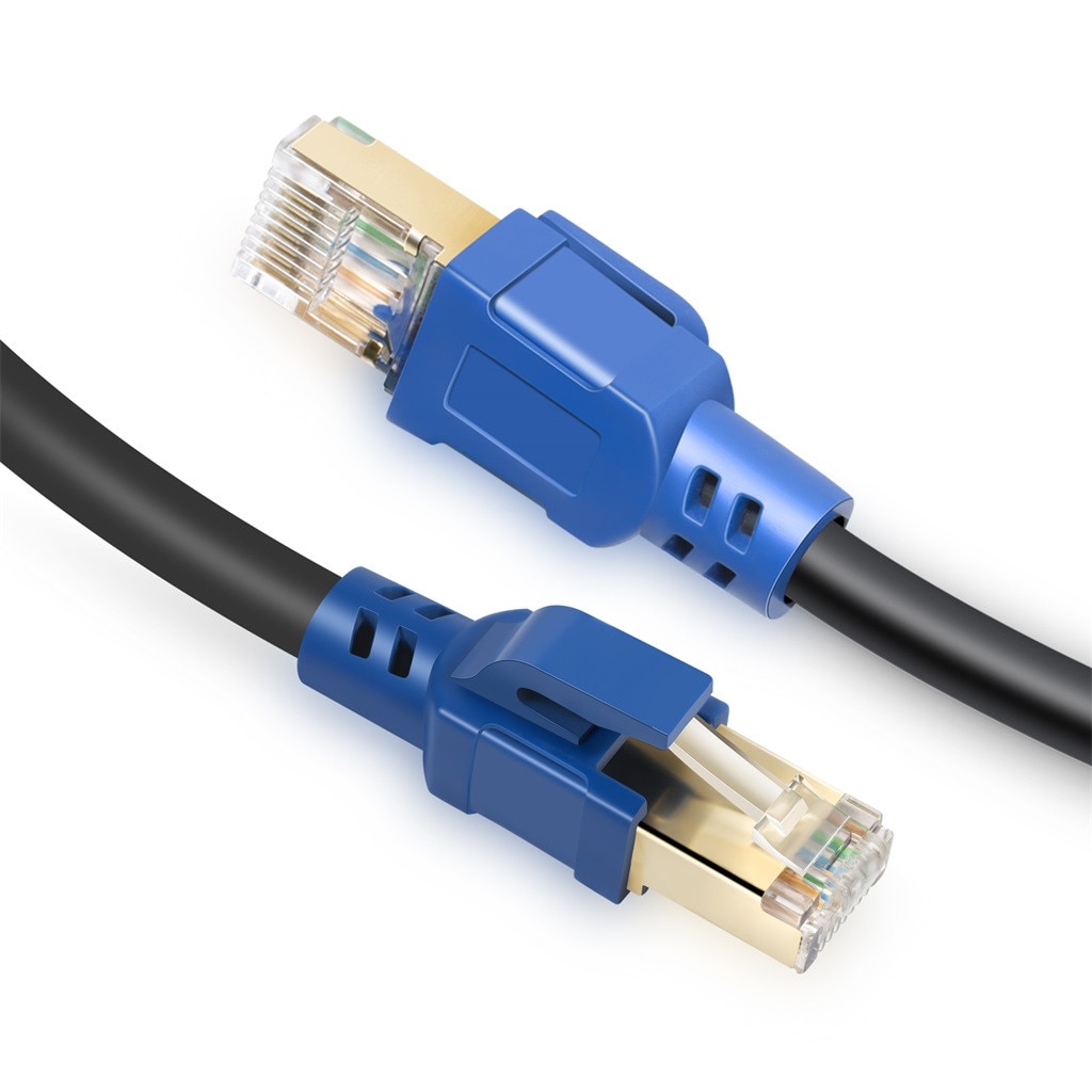 Kat 8 Lan Kabel Cat8 Ethernet Kabel Professionele Gemaakt Netwerk Patch Kabel 40Gbps 2000Mhz Hoge Snelheid RJ45 Netwerk kabel # Y10