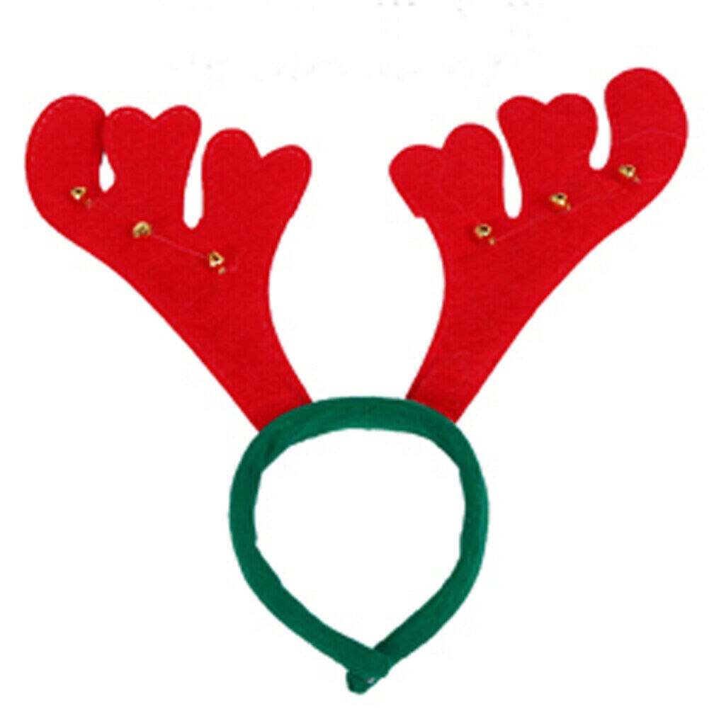 Adult Kids Christmas Xmas Novelty Headband Hat Costume Hair Clip Reindeer Santa Claus Headbands: 11
