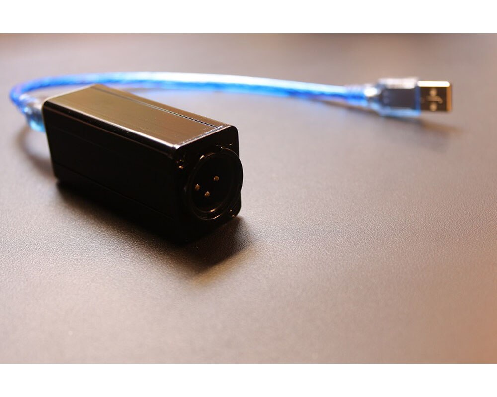 Usb Digitale Interface Usb B Naar Aes Digitale Uitgang 16bit/44.1K-48Khz In Stage Audio Mixer ondersteuning WIN8/7/Win10 Mac/Linux Android