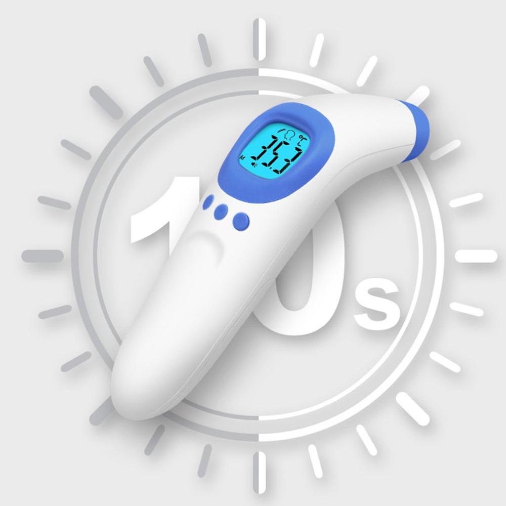 Infrarødt termometer pande krop berøringsfrit termometer baby voksne udendørs hjem digitalt infrarødt øretermometer