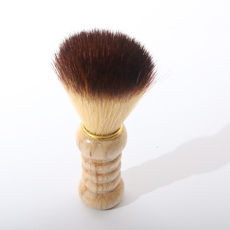 Horse Hair Shave Shaving Razor Brush Wood Handle Mustache Brushes For Men Clearance Beard Tools -5