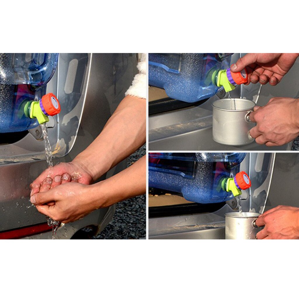 MagiDeal 12L Tragbare draussen Camping Wasser Träger Kanister Wasser Lagerung Container Camping Wasser Behälter für Wandern BBQ