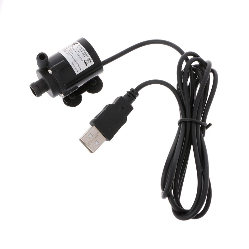 Mini USB DC5V Brushless Submersible Motor Water Pump For PC Water Cooling System