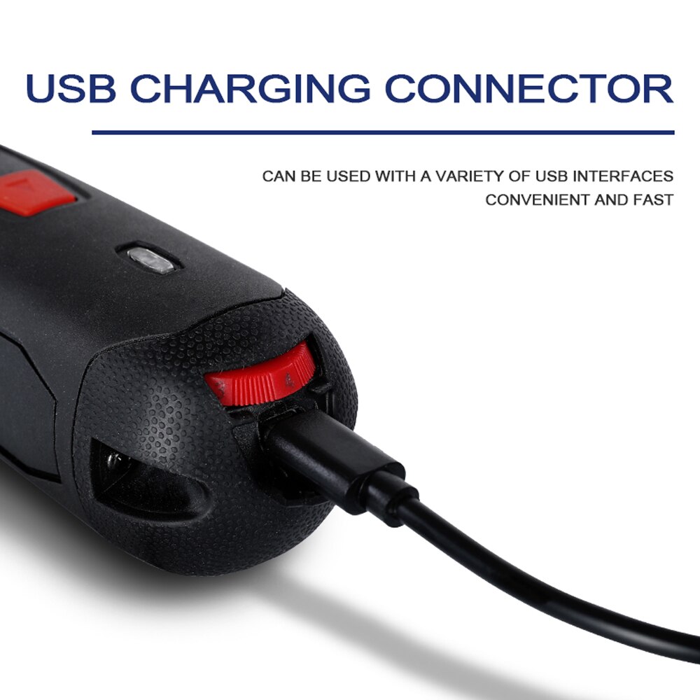 Portable Electric Screwdriver Six Gear Adjustable Torque Rechargeable Electric Screw Driver Set