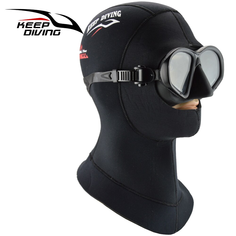 5 MM Ultra Elastische Thermische Vezel Neopreen Duiken Hood Cap Hat Keep Warm Koud Proof Winter Zwemmen Wetsuit Nat pak Apparatuur