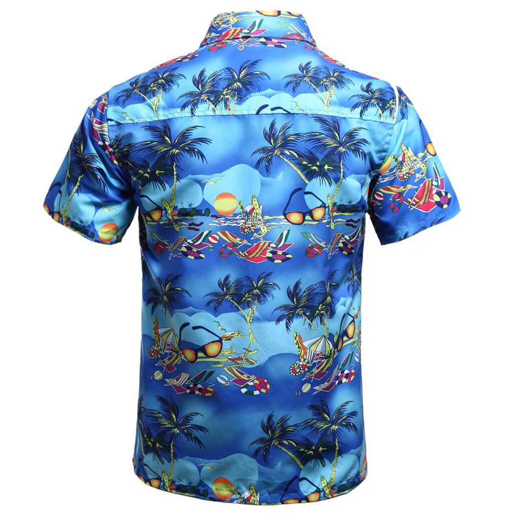 Camiseta primaveral de feitong para hombre con estampado de pareja de piratas de Surf de verano de manga corta Unisex # w45