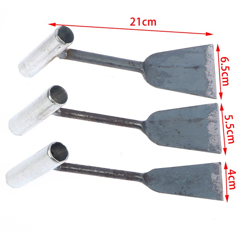 1pcs All-Steel Hoe Flat-head Shovel Planting Vegetables Farm Agriculture Garden Flowers Weeding Tool Garden Accessories