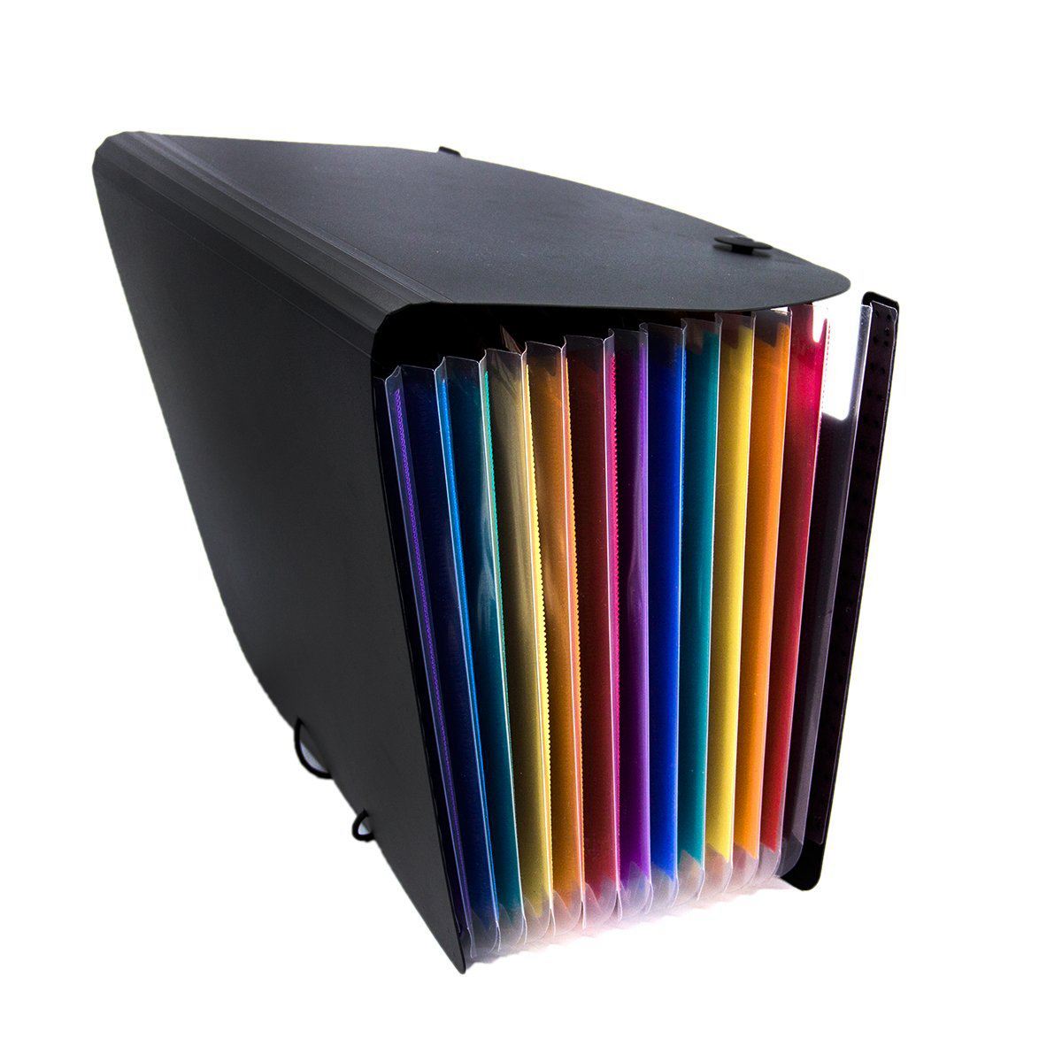 BLEL 12 Pocket Expanding Files Folder/ A4 Expandable File organizer/ Portable Accordion File Folder/ High Capacity Multico