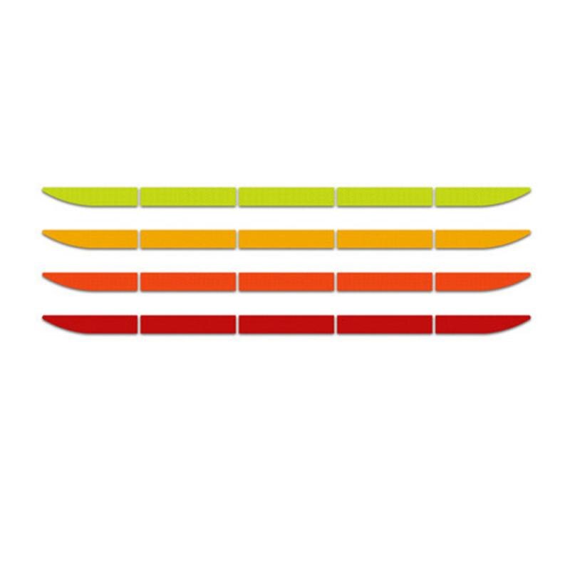 Car Reflective Stickers Car Trunk Anti-collision Warning Strips Vehicle Backup Box Sticker Car Accessories Reflective Strips