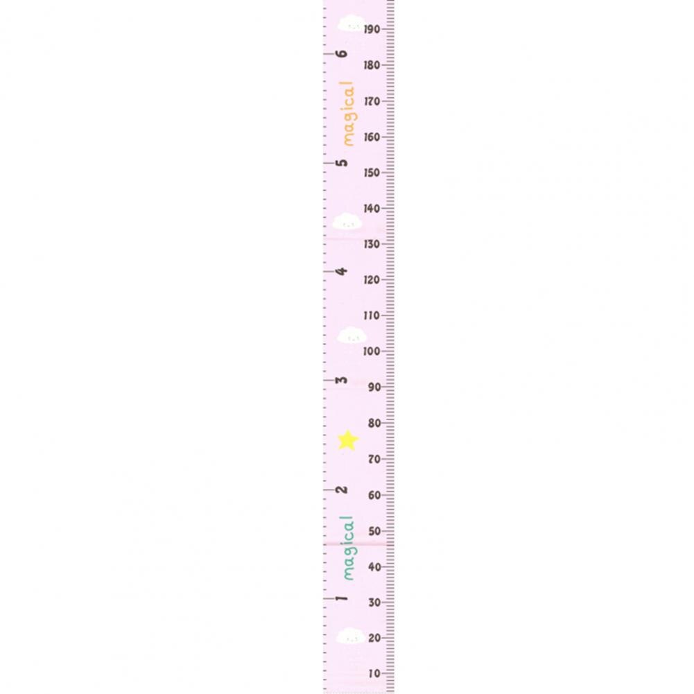 Height Ruler Height Growth Chart Hanging Waterproof Fabric Kids Height Chart for Nursery Kids Room Wall Decor: 7