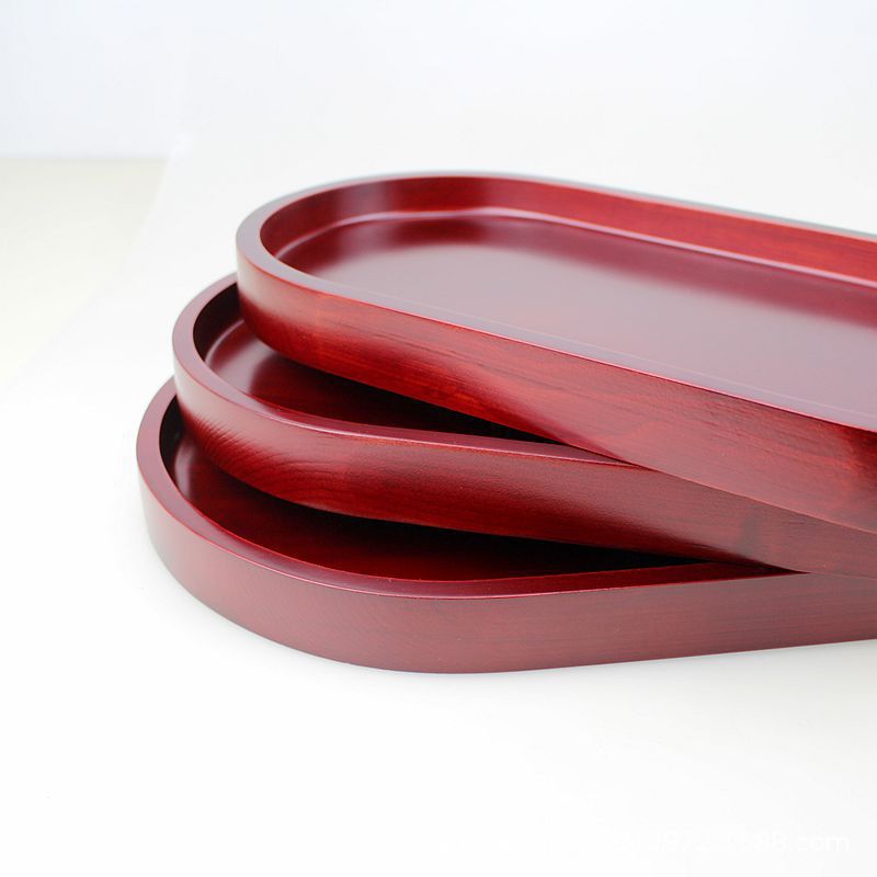 Food Serving Chinese Tea Set Wood Trays Coffee Tray Tea Ceremony Decorative Snack Plate Tea Board Bandejas Kitchen Tray BI50TT