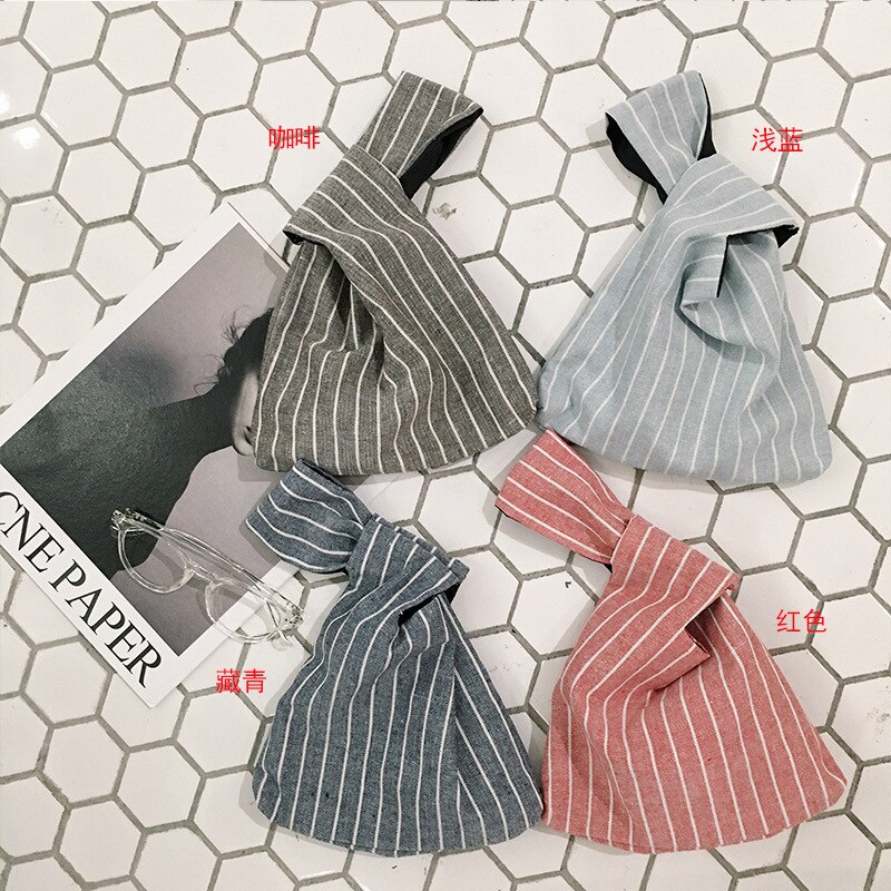 Bloemen Meisjes Japanse Stijl Pols Zak Draagbare Wandeling Telefoon Key Coin Bag Enkele Leuke Shopping Tote Polsbandjes Voor Lady