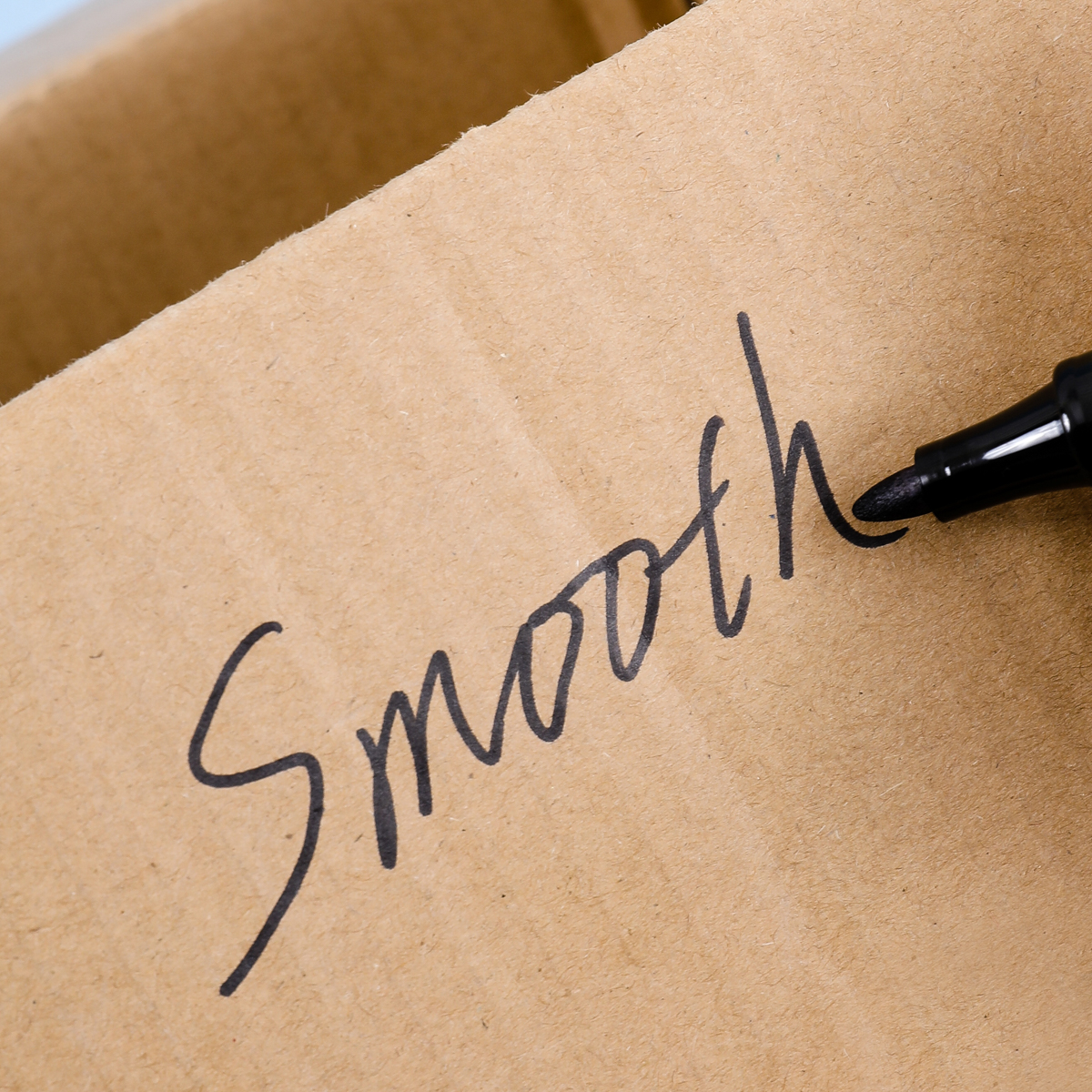 4pcs Large Capacity Waterproof Markers, Bold Tip, Non-Erasable For Plastic Surfaces