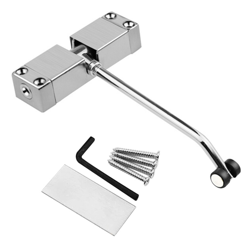 Automatic Door Closer Adjustable Automatic Strength Spring Door Closer Invisible Door Spring Hinge Fire Door Passage PAK55: Default Title