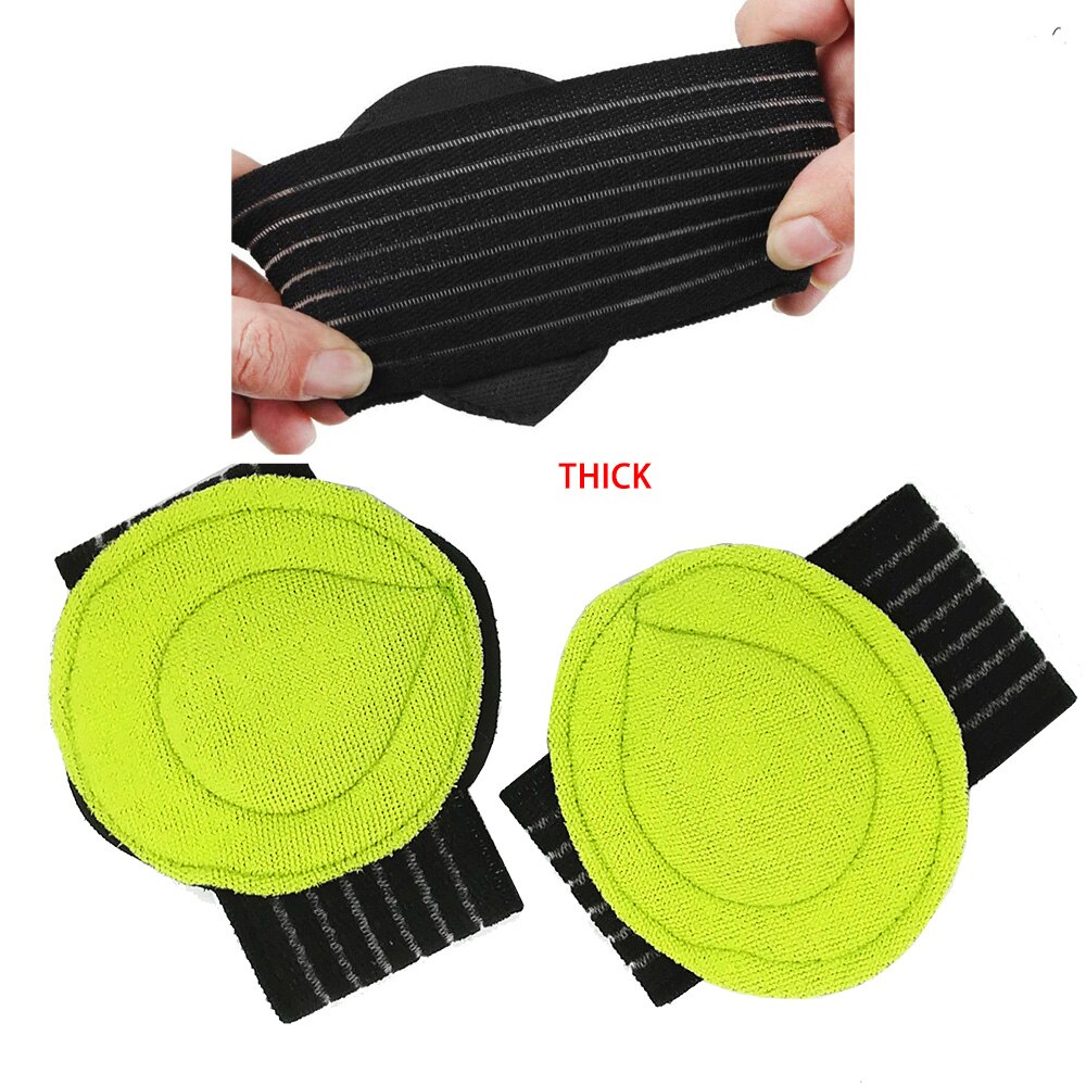 2pcs Flat Foot Arch Support Orthopedic For Plantillas Ortopedicas Para Los Pies Feet Breathable Pad Hiking Camping Accessories: Thick
