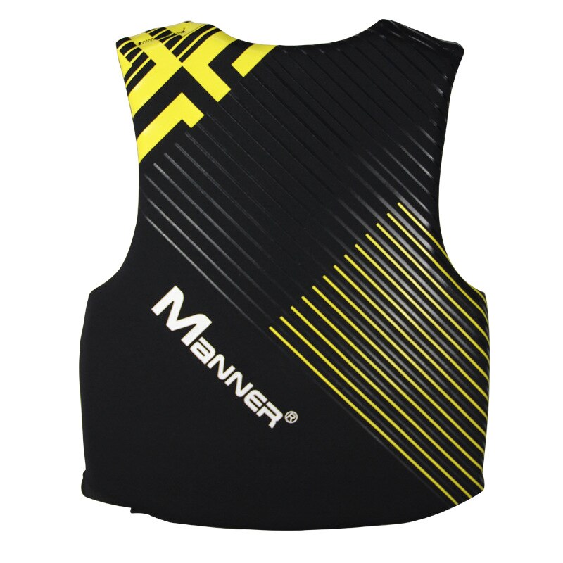 Manner Men's Fishing Vest Adult Water Sport Safety Life Vest Foam Flotation Swimming Life Jacket Buoyancy Vest Snorkeling Vest