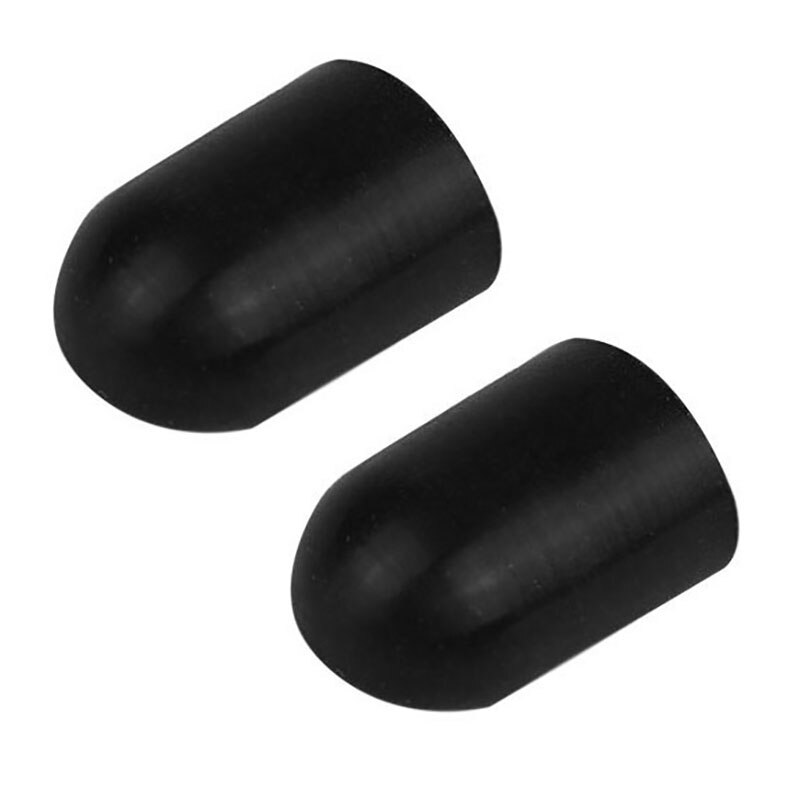 Funda de silicona para soporte de pie de patinete eléctrico, funda para Ninebot Es2 Es4 Millet Xiaomi M365 / M365 Pro, 2 uds.: Black