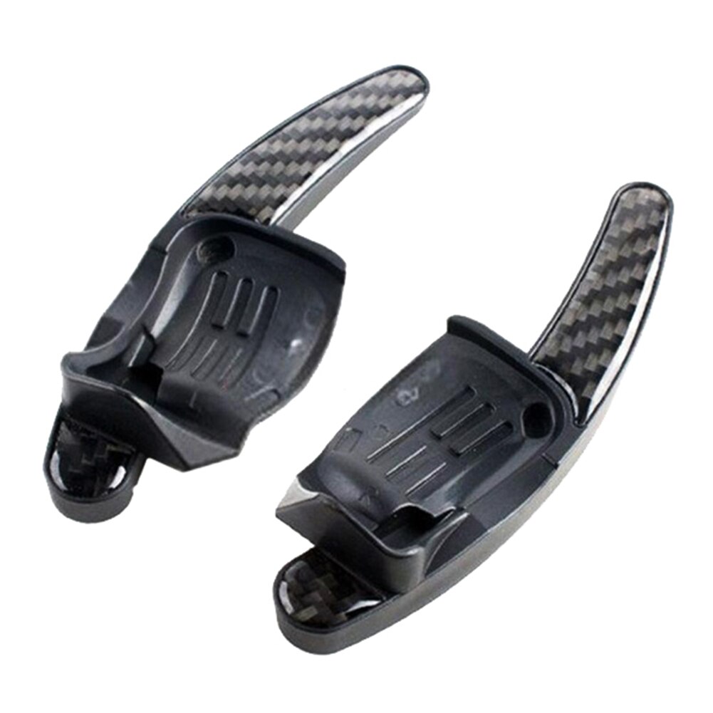 Stylish 2Pcs/Set Carbon Fiber Paddle Shift/ Extensions durability for Golf 6 GTI/ R20 Cool R36 CC/ Carbon Fiber Pattern