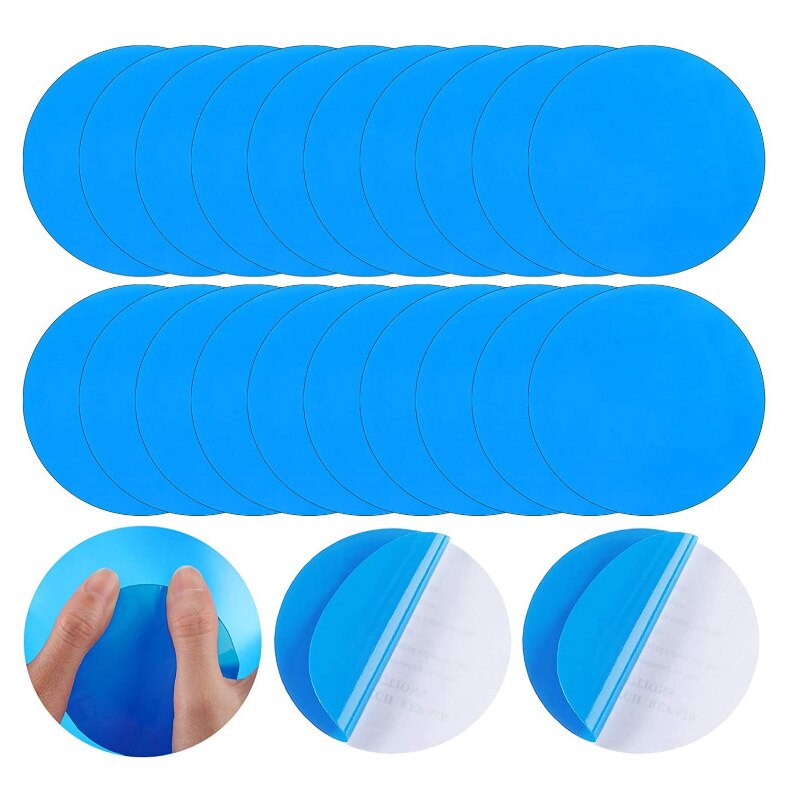 5/10/20PCS Inflatable Pool Repair Kit Vinyl Stickers Glue Repairkayaks Patches Inflatable Rafts Boat Adhesive Swimming