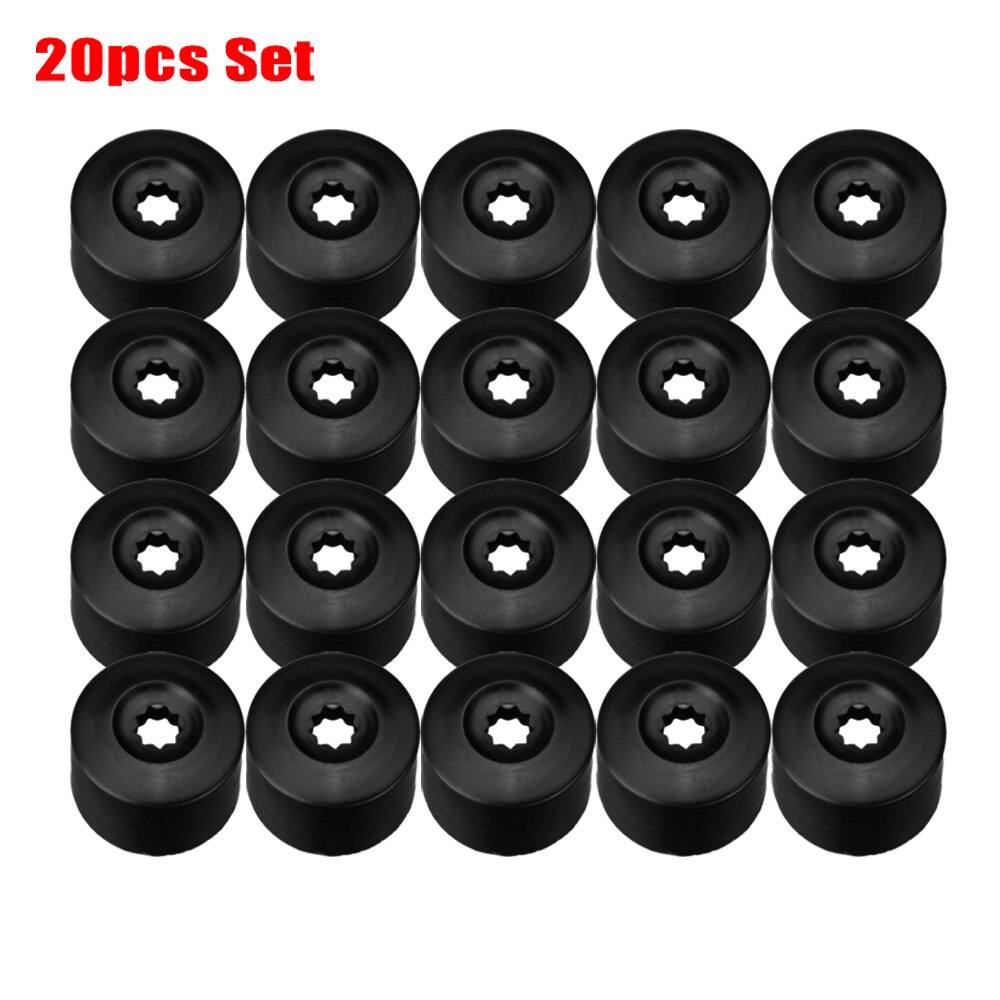 40 Stuks Chassis Motorbescherming Metalen Moer/Schroefringen U-Vorm Clip 8Mm Hex Bout Hoofd Voor Bmw E81 E82 E88 E21 E32 F07 F11 R50 Z3  34