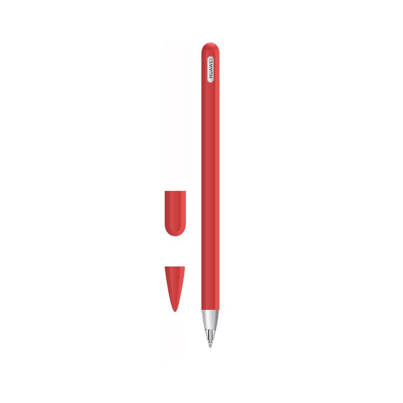 Huawei m-pencil 2 sukupolven naarmuuntumaton silikonisuojakansi kynäkynä kynäkotelo m-kynälle 2nd lisävarustetta: Punainen