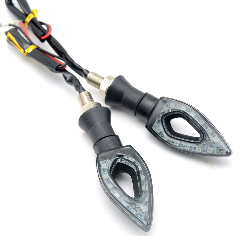 for 1 pair of Universal LED Motorcycle Turn Signal Indicators Lights/lamp Easy to install for bmw yamaha hinda