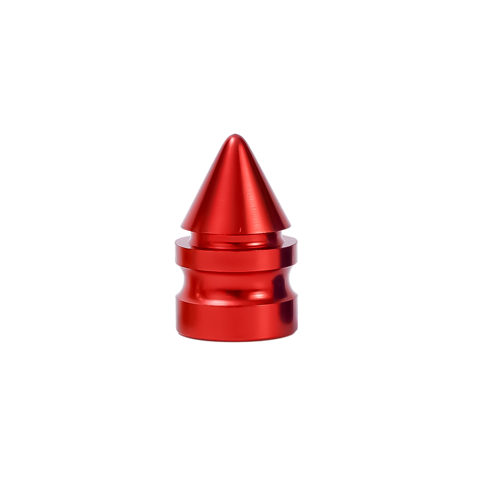 Car Tire Valve Caps Aluminum Alloy Tapered Dust Proof Covers for Auto Motorcycles Bike Tyre Valve Cap Accessories: army green