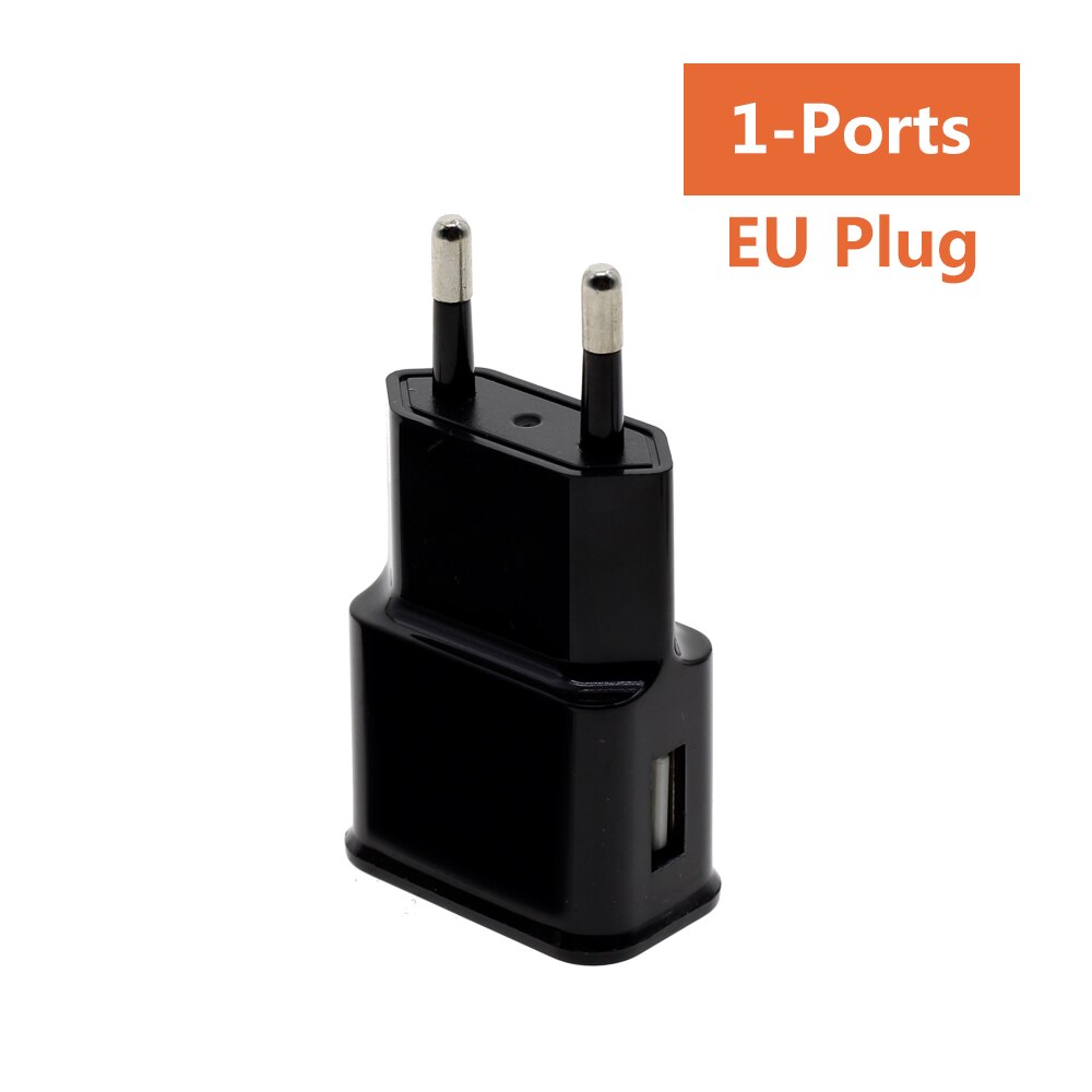 USB Power Supply Adapter DC5V 2A EU Plug / US Plug Universal Charger 1 / 2 / 3 / 6 Ports: 1USB EU