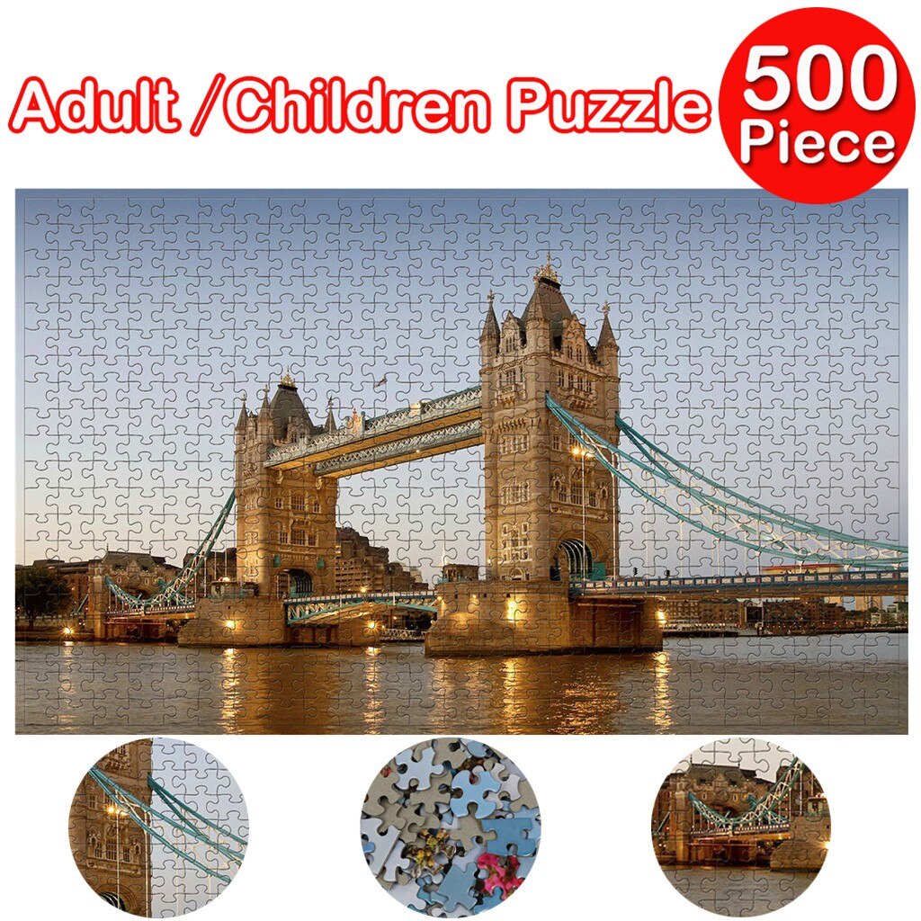 500 Piece Large Puzzle Game Adults Puzzles for children Interesting Toys brinquedos jigsaw puzzle игрушки для девочек: A