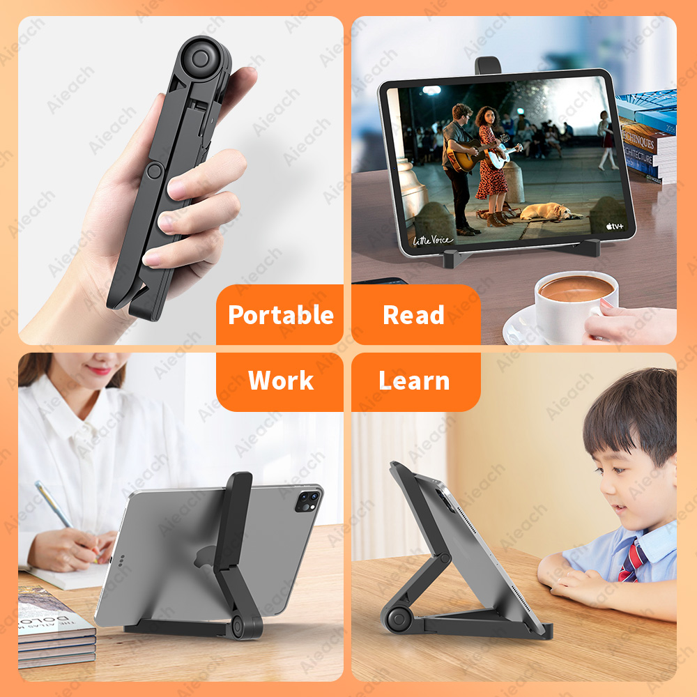 Draagbare Opvouwbare Stand Tablet Houder Voor Mobiele Telefoon Stand Ipad Iphone Xiaomi Samsung Huawei Tablet Bracket Desk Ipad Houder
