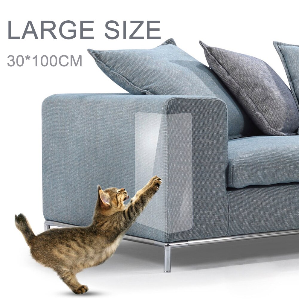 Anti Scratch Pet Guard Cat Scratching Adhesive Corner Guard PVC Cat Scratchers Furniture Couch Protector Paw Pad