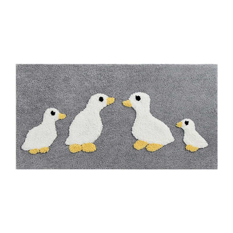 Cute Duck Bathroom Rug Mat,Shower Carpet Rug,Machi... – Grandado