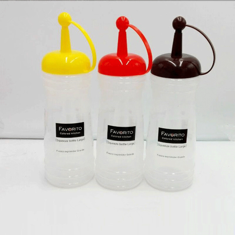 1pc pressflaska smaksättare ketchup senapssås vinäger  ok 0500