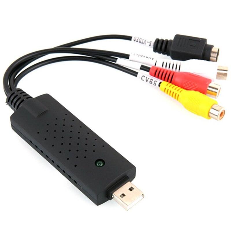 Usb 2.0 Naar Rca Hd Video Capture Card Audio Video Signaal Capturer Surveillance Video Capture Stick Capture Card Adapter