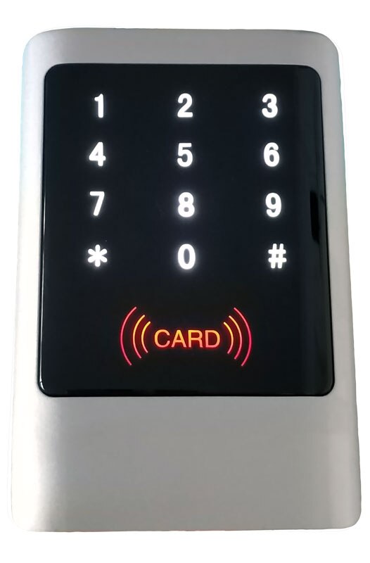 Access control kit TCP/IP four Door controller 10A power supply support time attendance /access/alarm/finger/web/phone sn:AT-04: RFID keypad reader