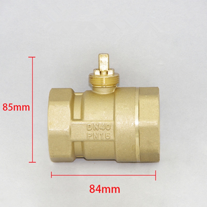 1-1/2" DN40 BSP Brass 2 Way Ball Valve Body Electrical Actuator Valve