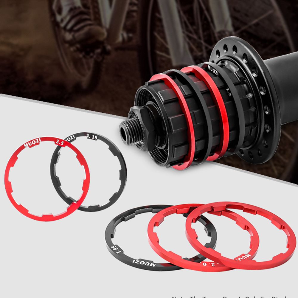 Flywheel Spacer Front Rear Hub MTB Bottom Bracket Spacers Flywheel Cassette Gasket Bike Freehub Washer Bicycle Hub Washer