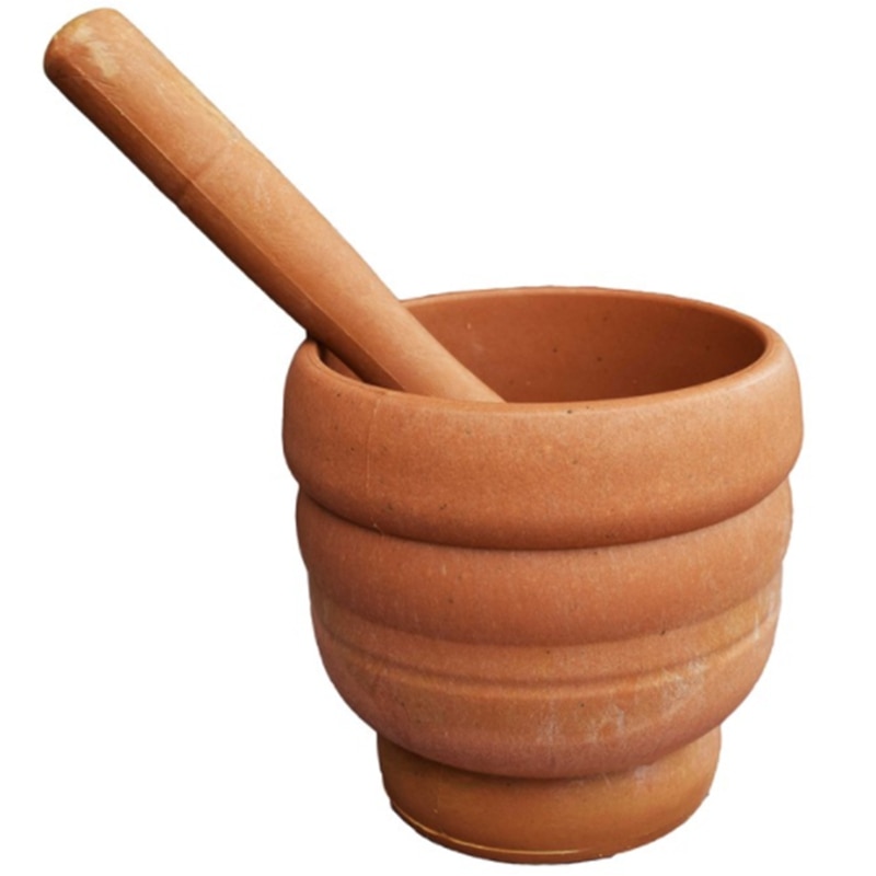 Ready Stock Kitchen Mortar / Pestle Batu Lesung / Mortar Pestle Kitchen Tools: Default Title