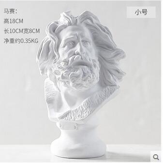 28 stil David & Marseille kunst und handwerk Lucius Annaeus Seneca Figur dekoration ornamente zimmer Von Einrichtungs: 23