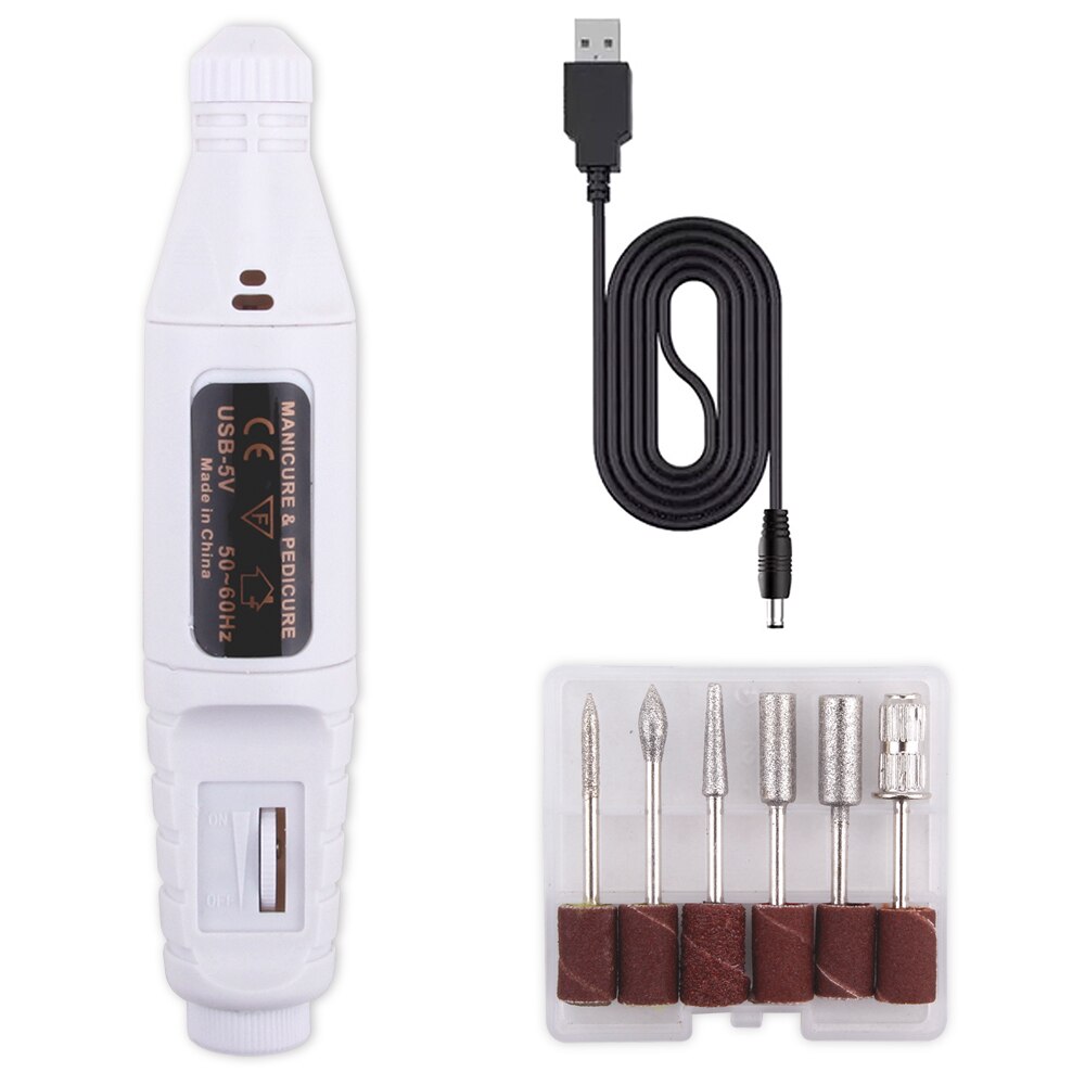 Nagel Schneiden Maschine einstellen Elektrische Manikübetreffend Fräser Nagel Bohrer Stift Polieren Acryl Gel Entferner Nagel Datei Pedikübetreffend Werkzeuge: Neu Weiß einstellen