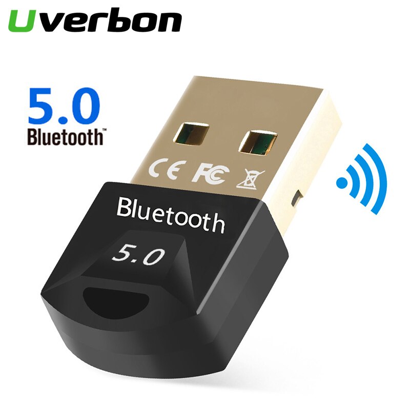 Adaptador usb bluetooth 5.0 rtl8761b, receptor sem fio bluethooth dongle 4.0 música mini bluetooth transmissor para pc computador