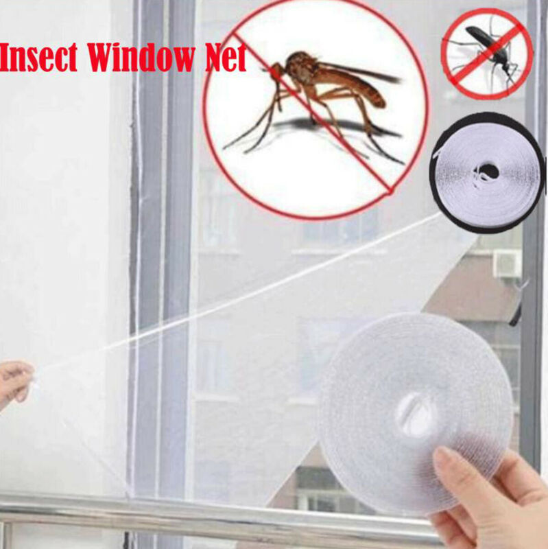 Red de malla para ventanas de insectos y mosquitos para puertas